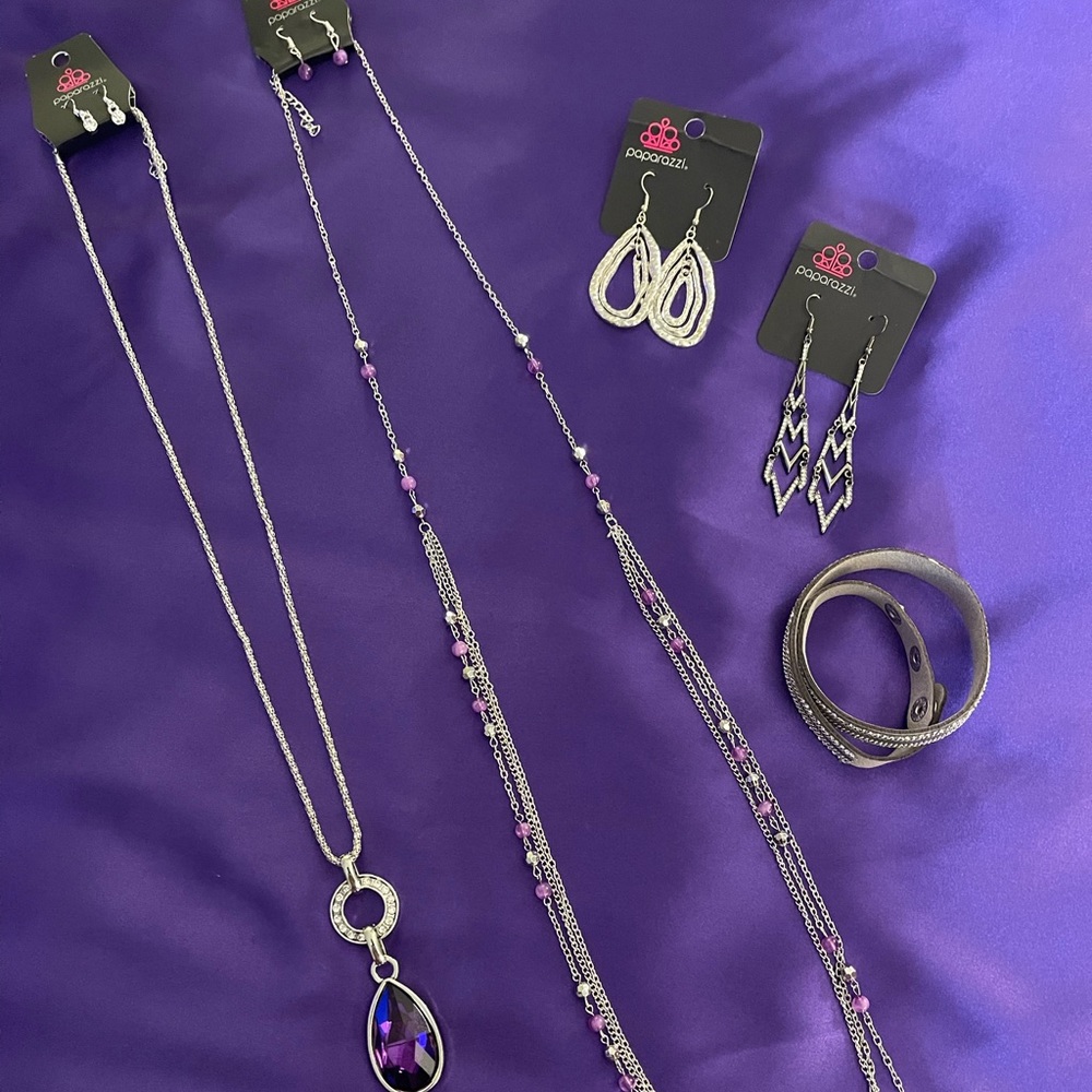 5 piece Purple Accessories